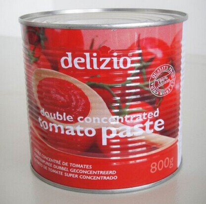 Pâte de tomate 800gx12 - Couvercle ouvert dur - tomatopaste1-11