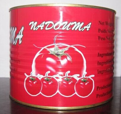Pâte de tomate 2200g×6 - Couvercle à ouverture facile - tomatopaste1-15
