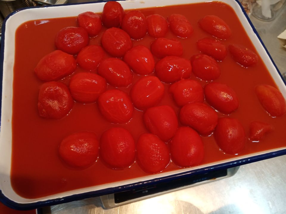 Tomate entière pelée-tomate 2850g