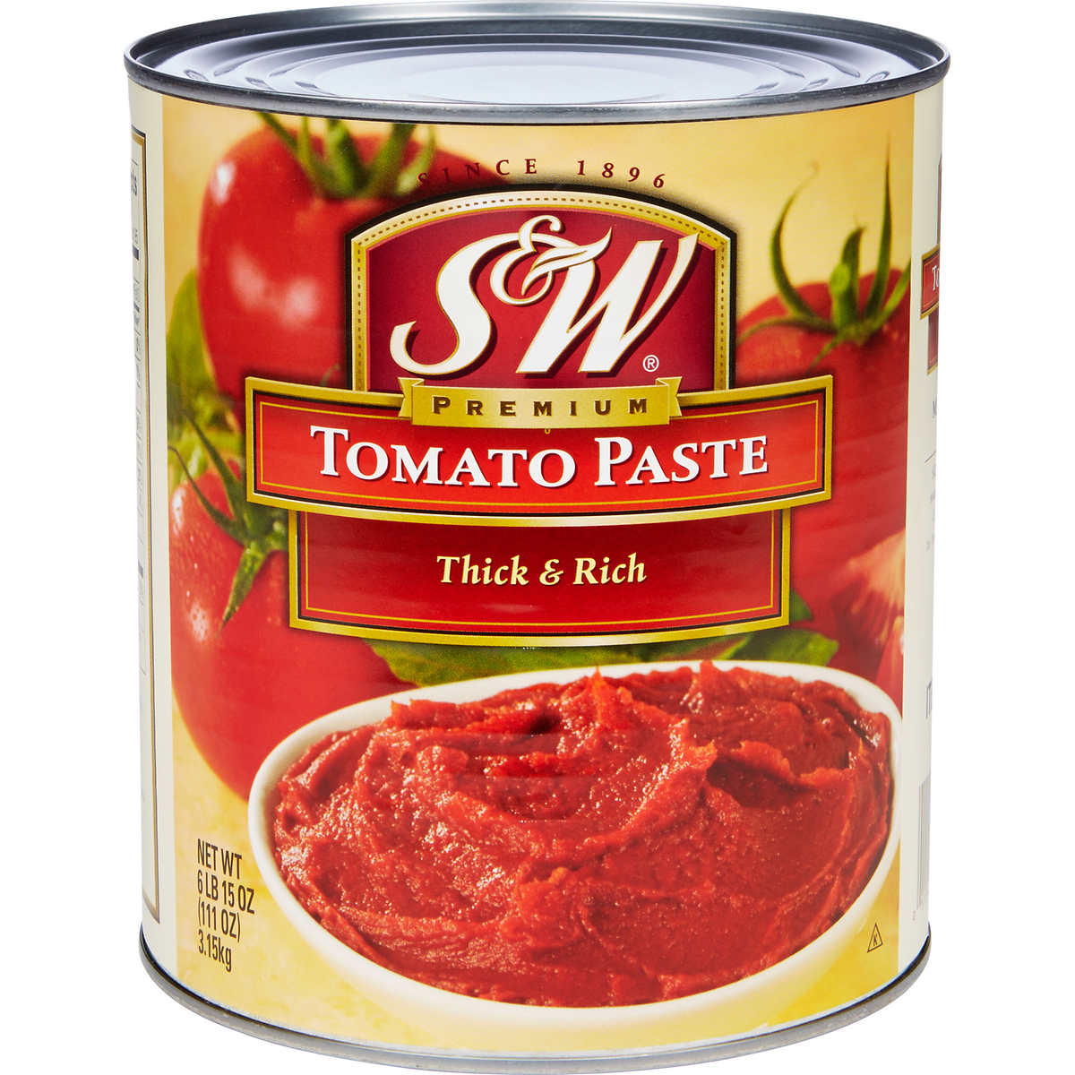 Pâte de tomate 4500gx6 - Couvercle ouvert dur - tomatopaste1-32