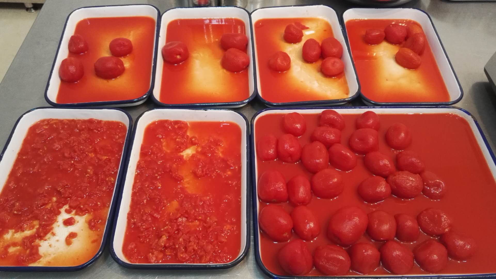 Tomates en dés en boîte 400g,800g,2500g,2850g