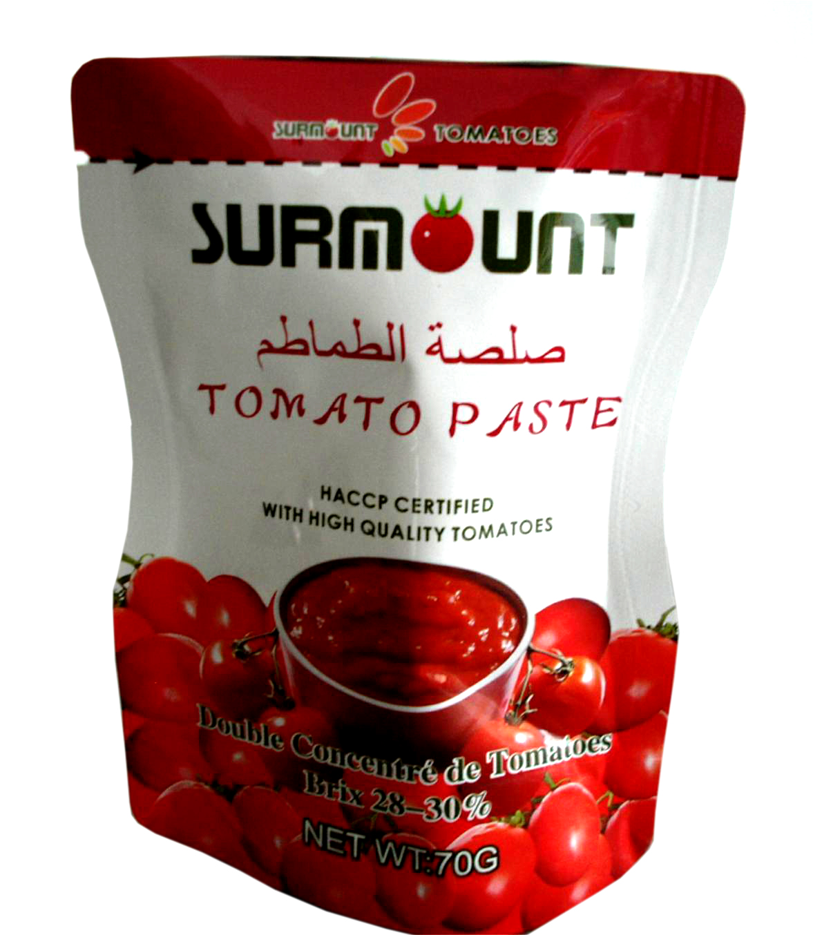 Sachet Pâte de Tomate 70g×25×4 - Support avec taille - tomatopaste2-5
