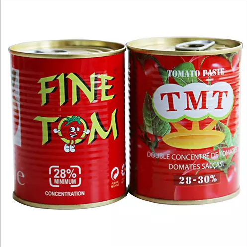 Pâte de tomate 850g×12 - Couvercle ouvert dur - tomatopaste1-25