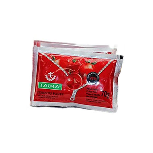 Sachet de Pâte de Tomate – 70gx100- Plat – tomatopaste2-15