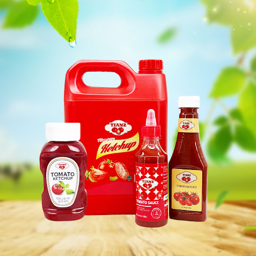 Pâte de tomate en bouteille